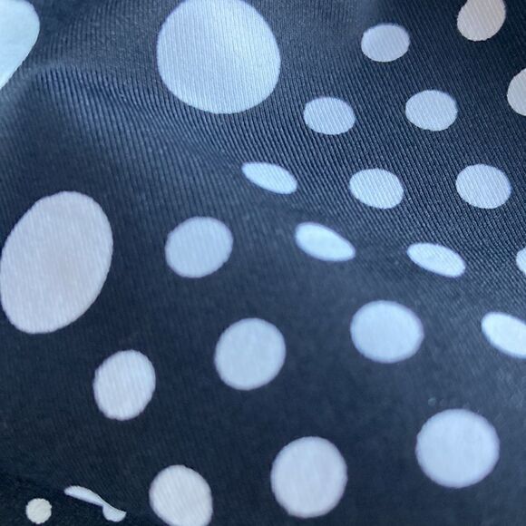 Land’s End Plus Regular reversible bikini bottom black diagonal Polka Dot Var - Picture 9 of 9